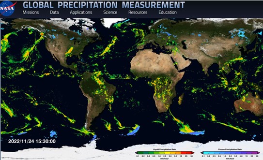 NASA Global Precipitation Measurement Constellation